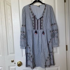 Anthropologie Akemi + Kin Long Sleeve Dress